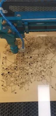 Cleaner laser cutting on better quality plywood